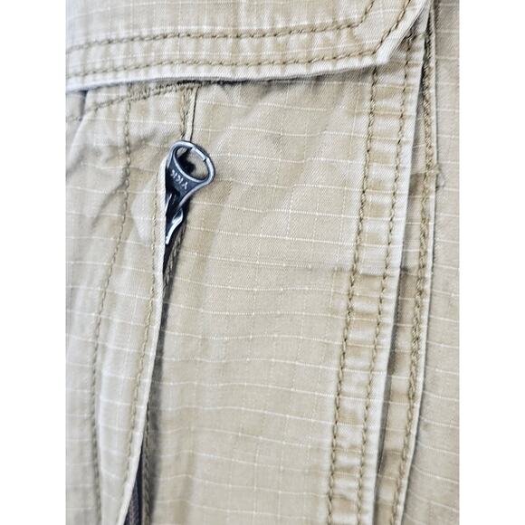 CARHARTT Force Tappen Relaxed Fit Cargo utility Work Pant Yukon Tan 46 x32 3768 - Picture 10 of 11
